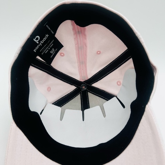 PONYBACK SOFT PINK HAT SIZE SMALL/MEDIUM NWT - Picture 9 of 10